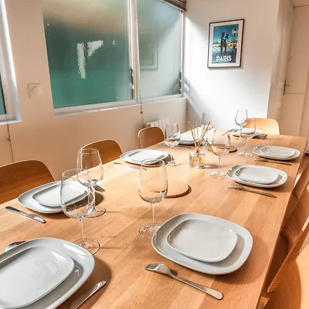 Apartment Charming House With Garden - Near Paris Courbevoie